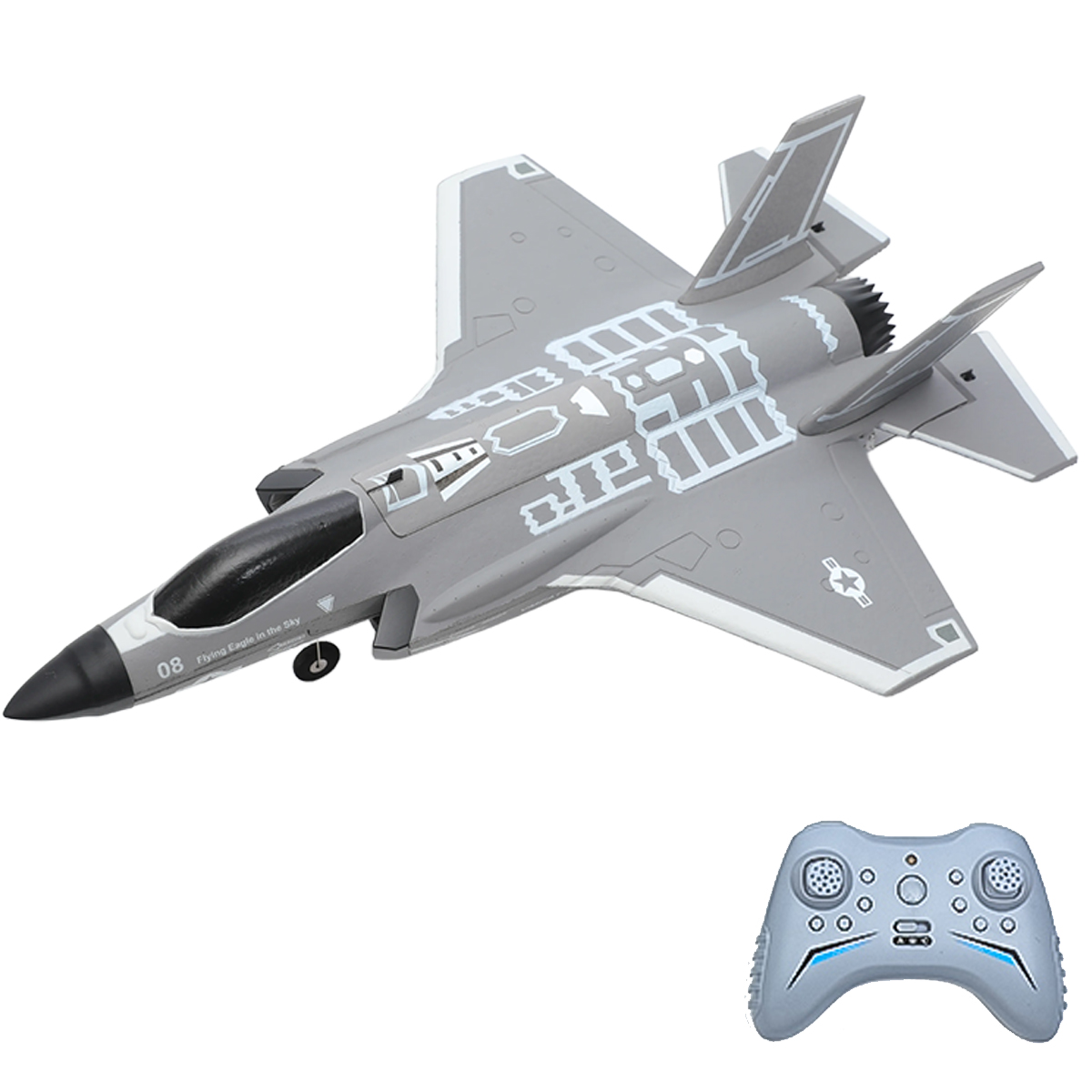 Rc Hobby Plane - FX9635 Four Channel Remote Control Aircraft