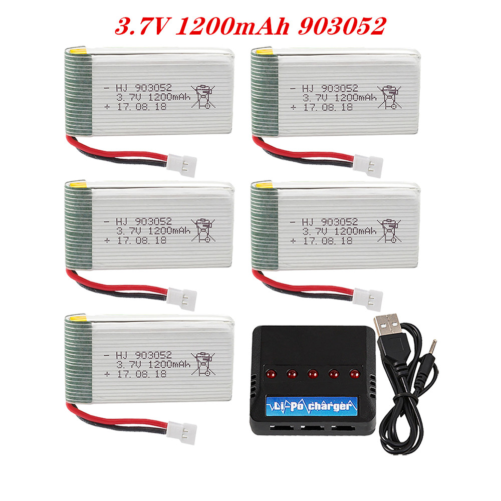 Rc Hobby Drone - 3.7V 1200mah 903052 Lipo Battery Charger