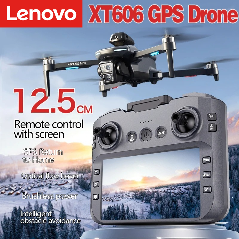 Rc Hobby China - Lenovo XT606 MAX GPS Drone 4k