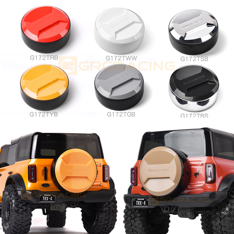 Rc Hobby Grade Crawler - 1/10 Universal Spare Tire Cover Simulation