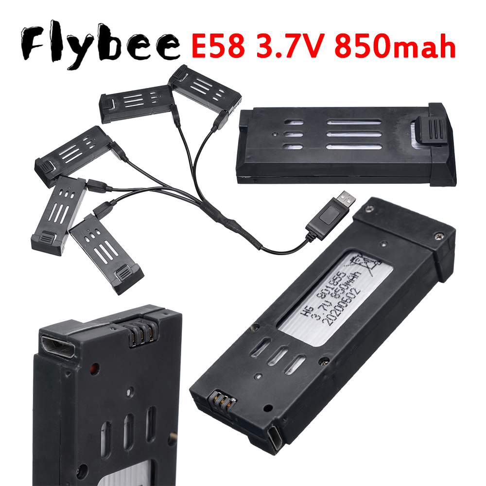 Rc Hobby Drone - 3.7V 850mAh RC Drone Battery for