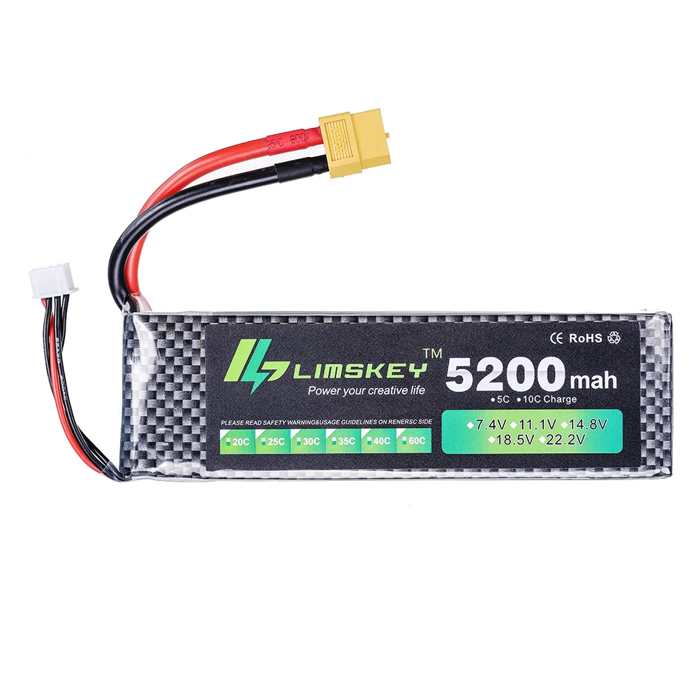 Limskey Power battery 7.4V 520 - Rc Hobby Drone review and price