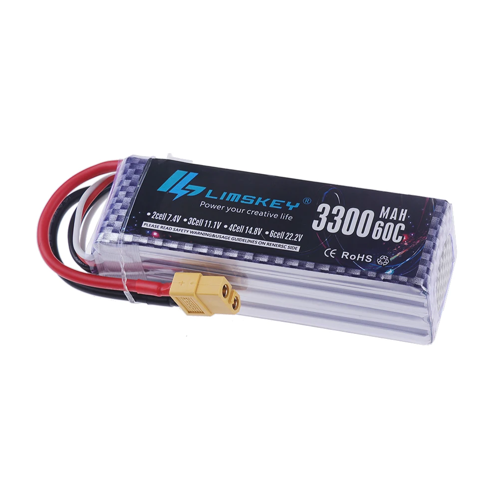 4S LiPo Battery 14.8V 3300mAh  - Rc Hobby Drone review and price