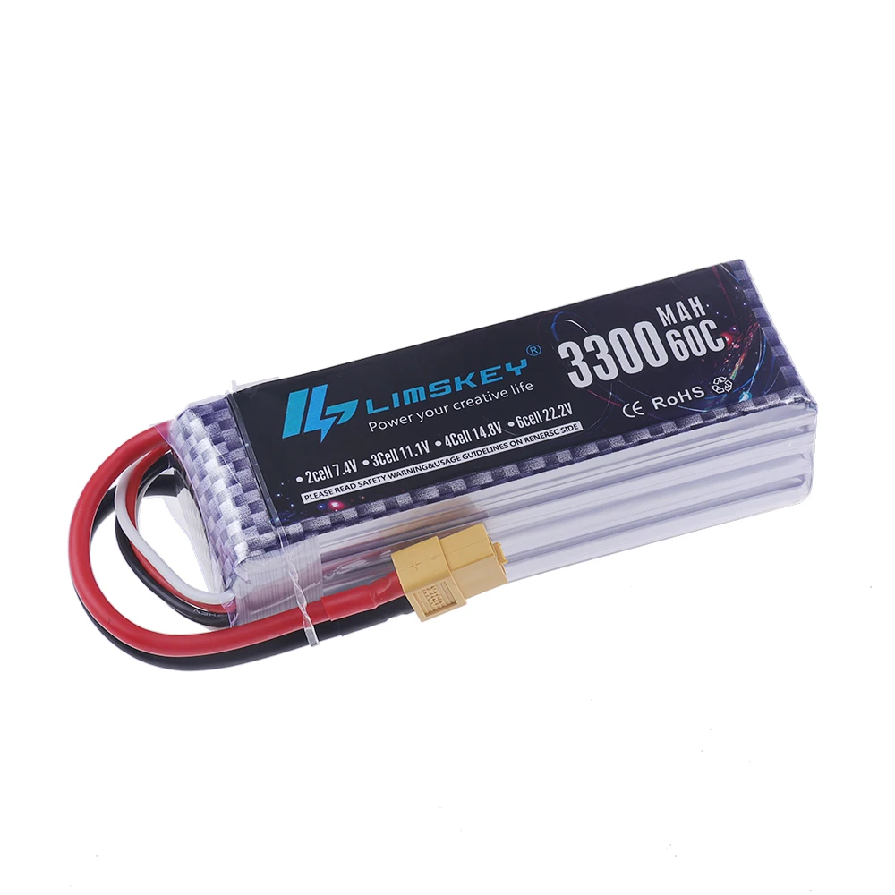 4S LiPo Battery 14.8V 3300mAh  - Rc Hobby Drone review and price