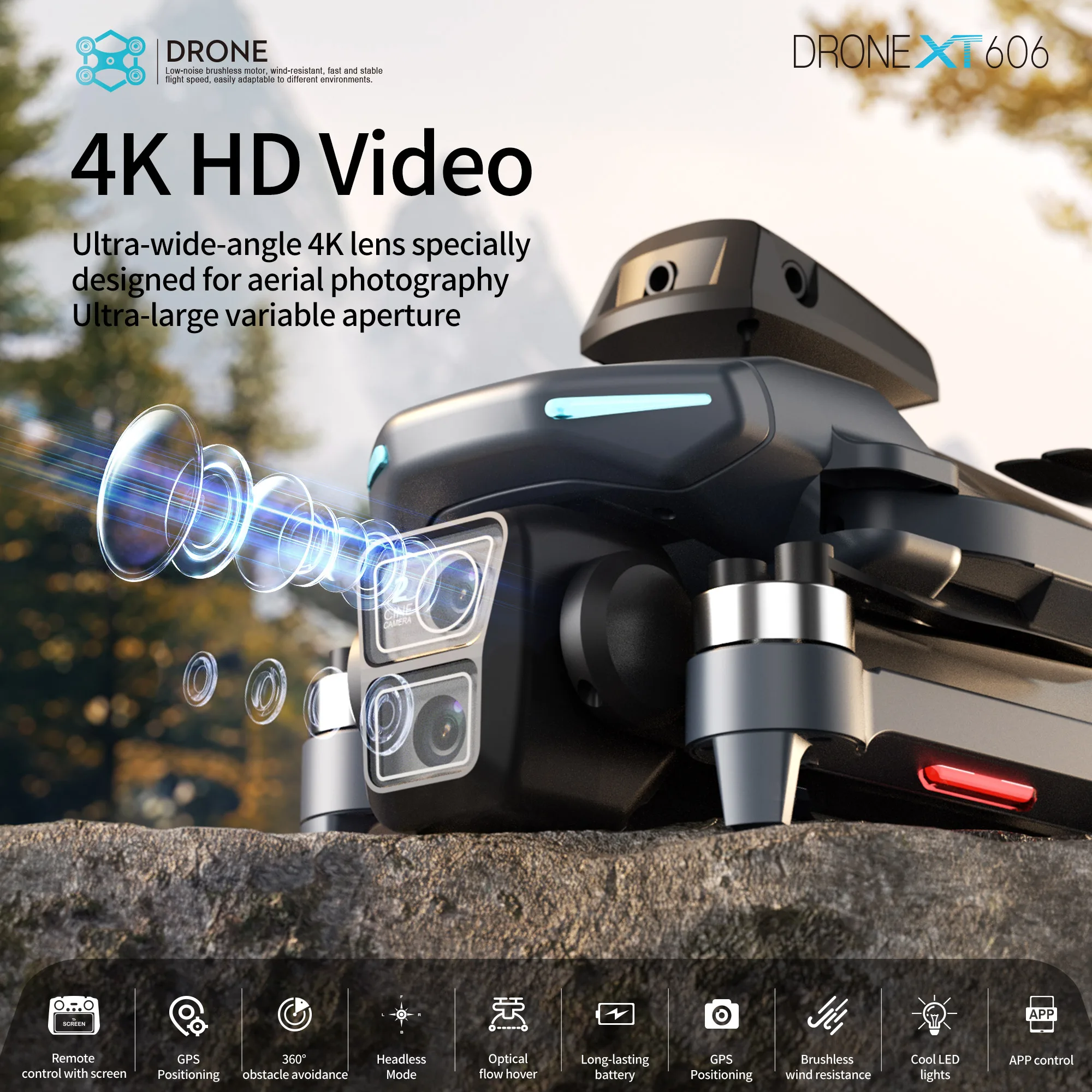 Lenovo XT606 MAX GPS Drone 4k  - Rc Hobby China review and price