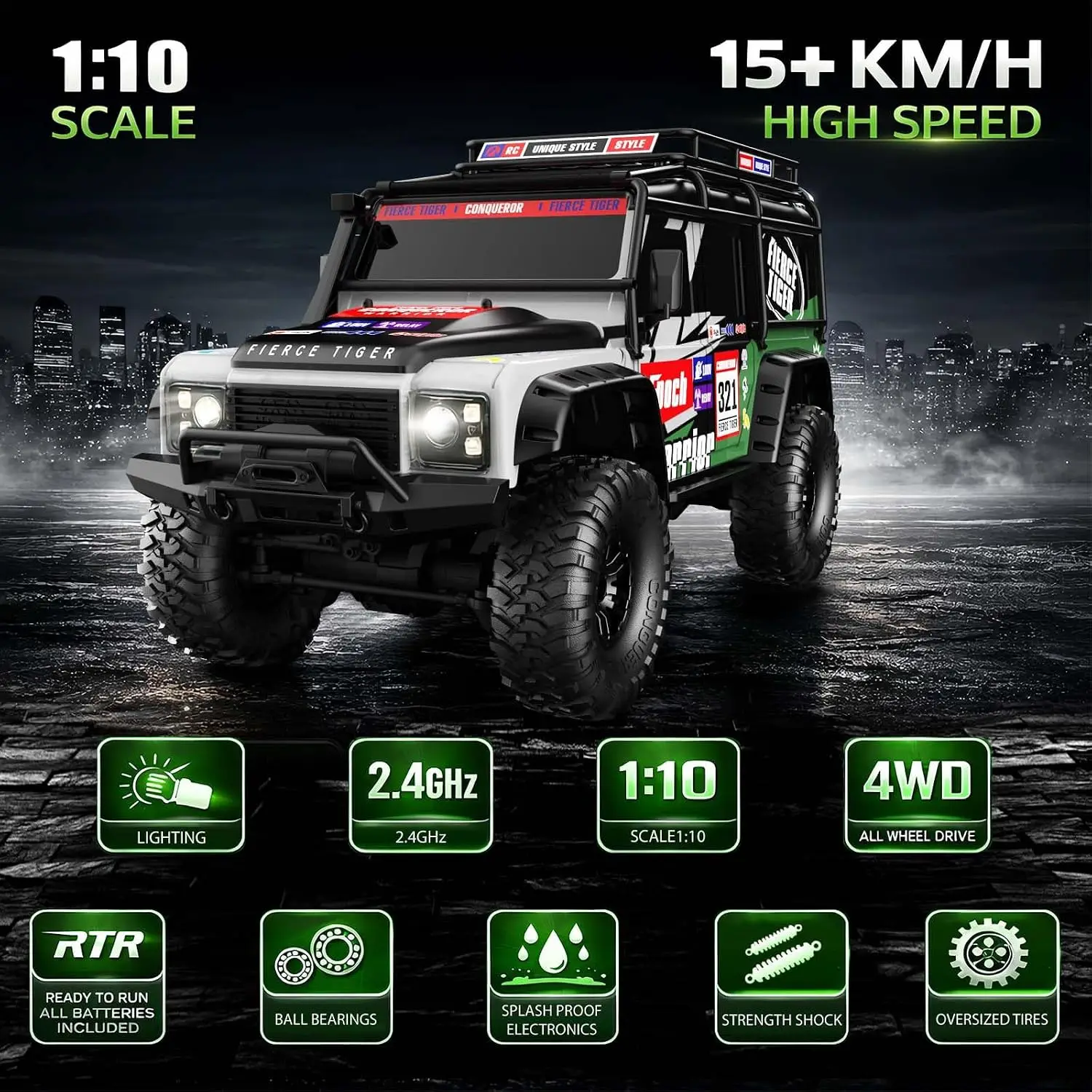 RC Cars RC Crawler 1/10 Scale  - Rc Hobby Grade Crawler review and price