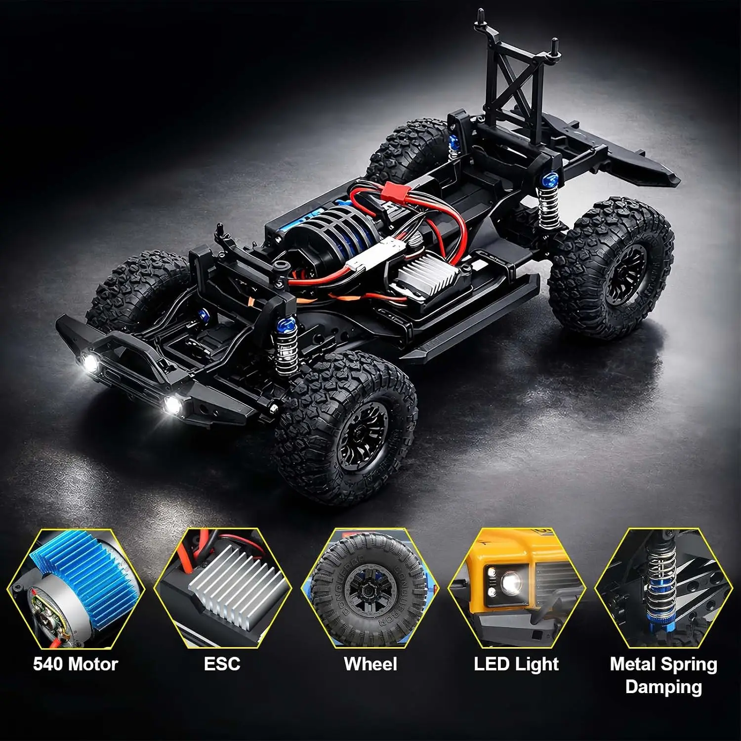 RC Cars RC Crawler 1/10 Scale  - Rc Hobby Grade Crawler review and price