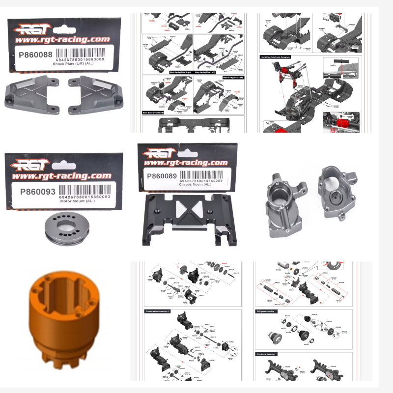 RGT Spare Parts P860086 P86008 - Rc Hobby Grade Crawler review and price