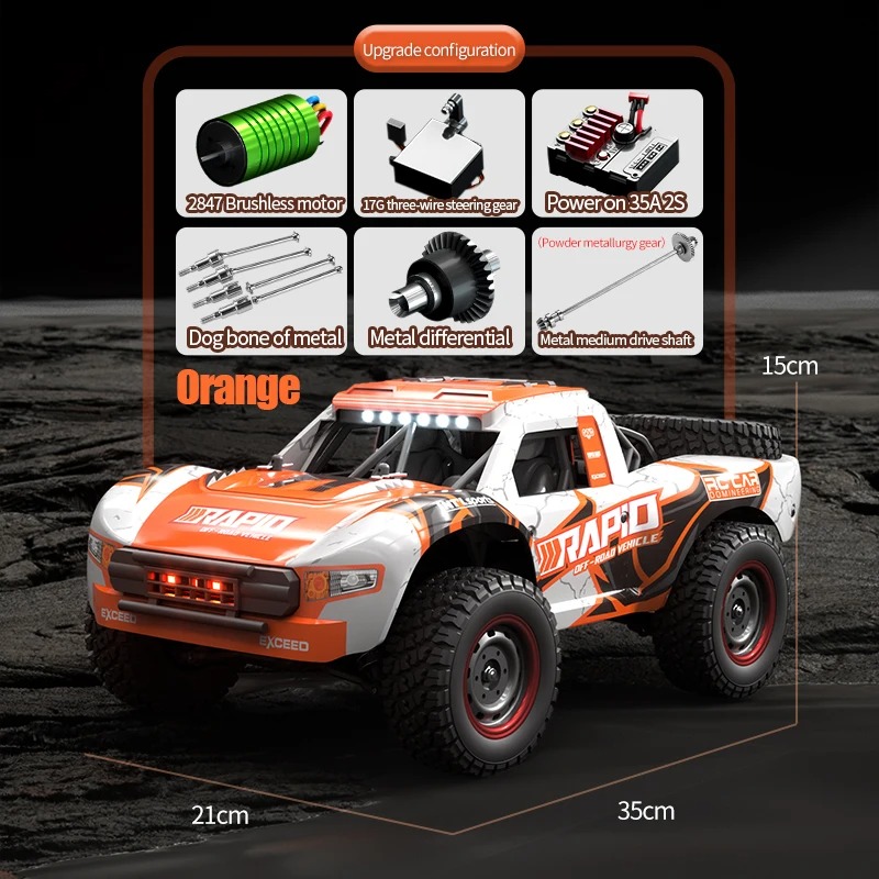 JJRC Q130 1:16 70KM/H 4WD RC C - Rc Hobby Grade Car review and price