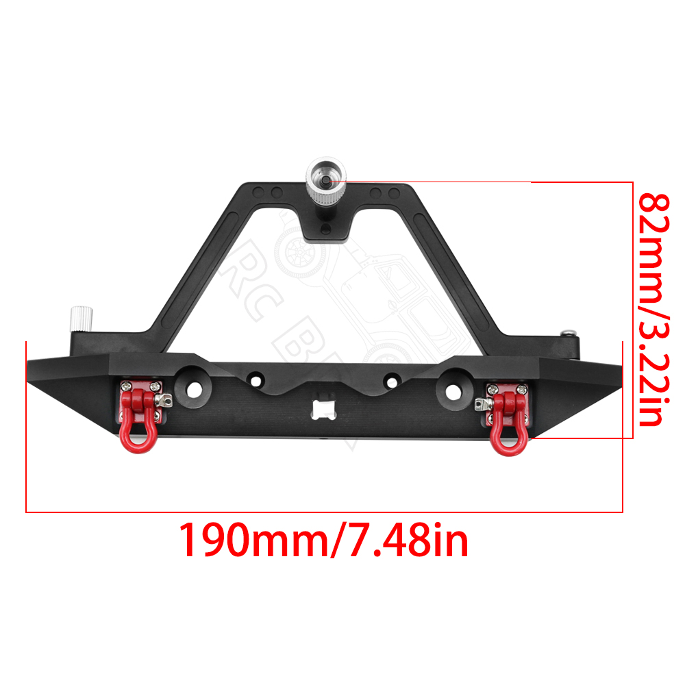 Metal Front Rear Bumper with S - Rc Hobby Grade Crawler review and price