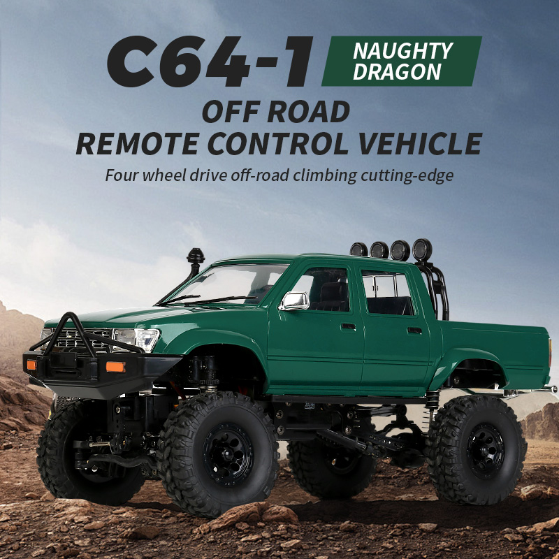 Full Scale WPL C64 4WD Climbin - Rc Hobby Grade Car review and price