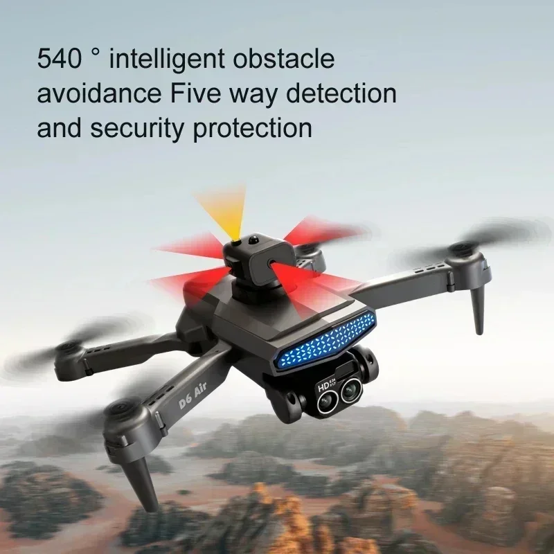 Mini Drone D6 8k Profesional H - Rc Hobby China review and price