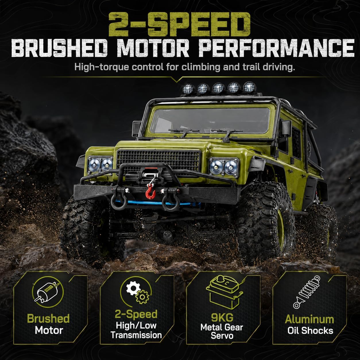 Remote Control Truck for Adult - Rc Hobby Grade Crawler review and price