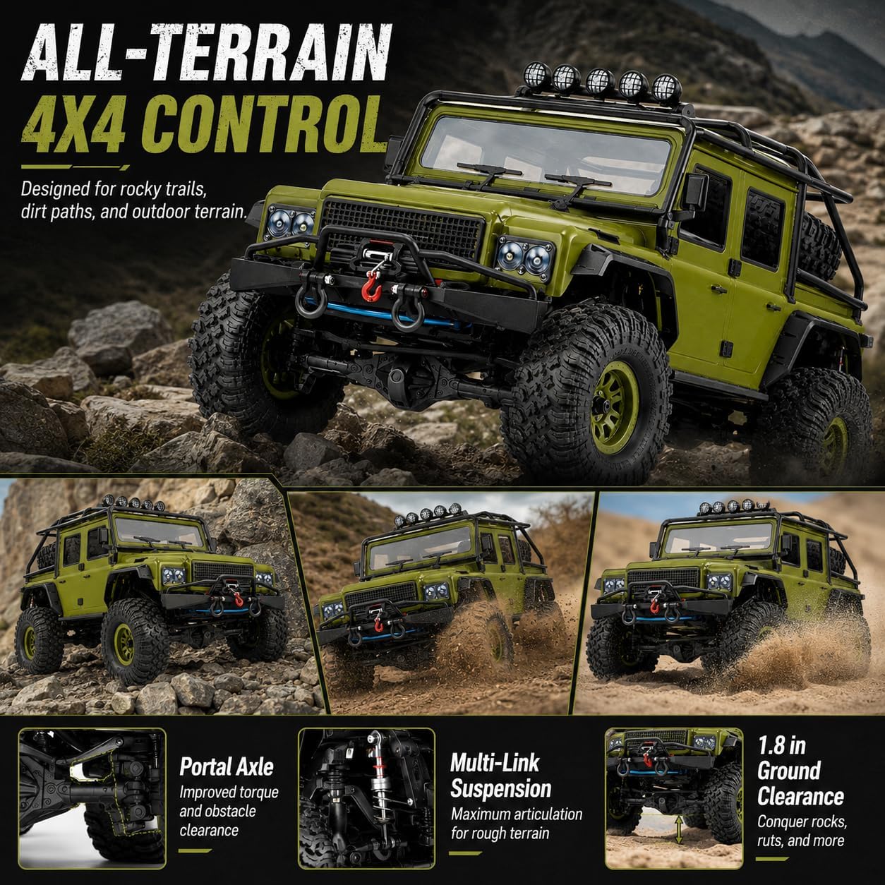 Remote Control Truck for Adult - Rc Hobby Grade Crawler review and price