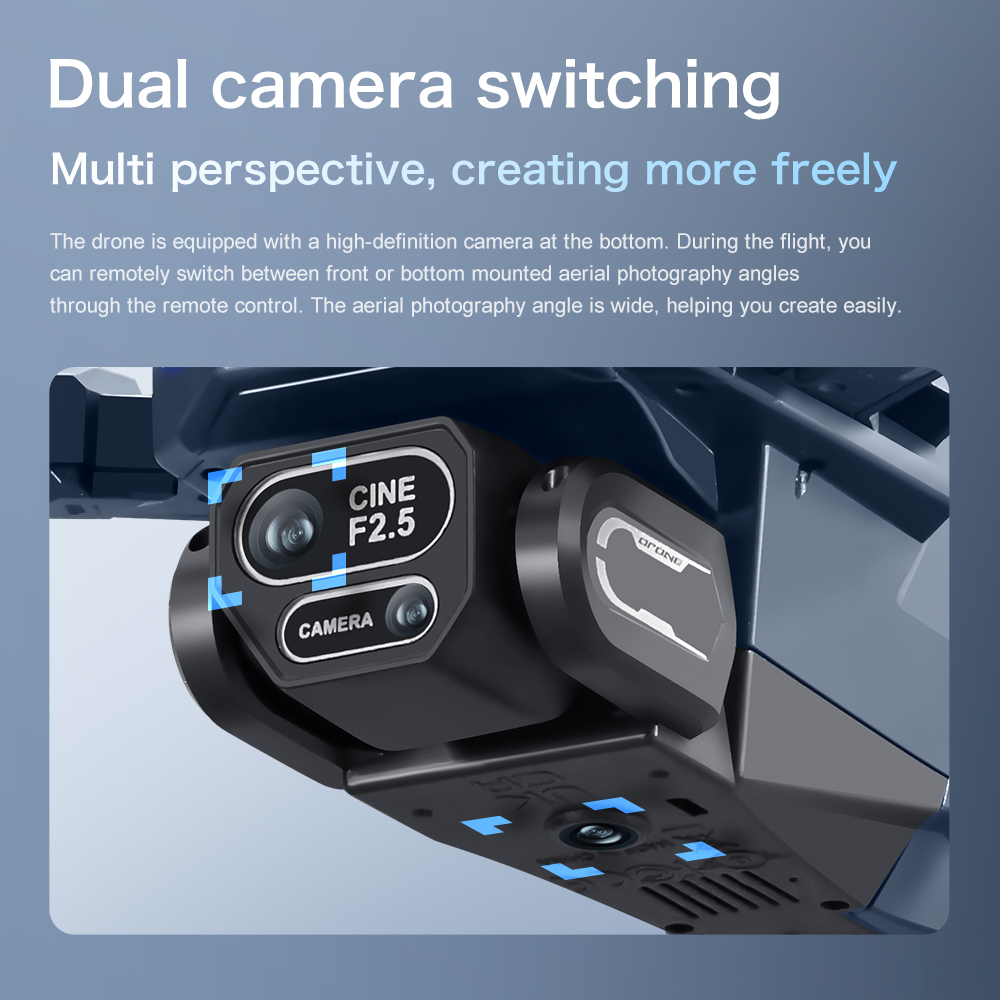 Lenovo GT8 drone 8K HD dual ca - Rc Hobby China review and price