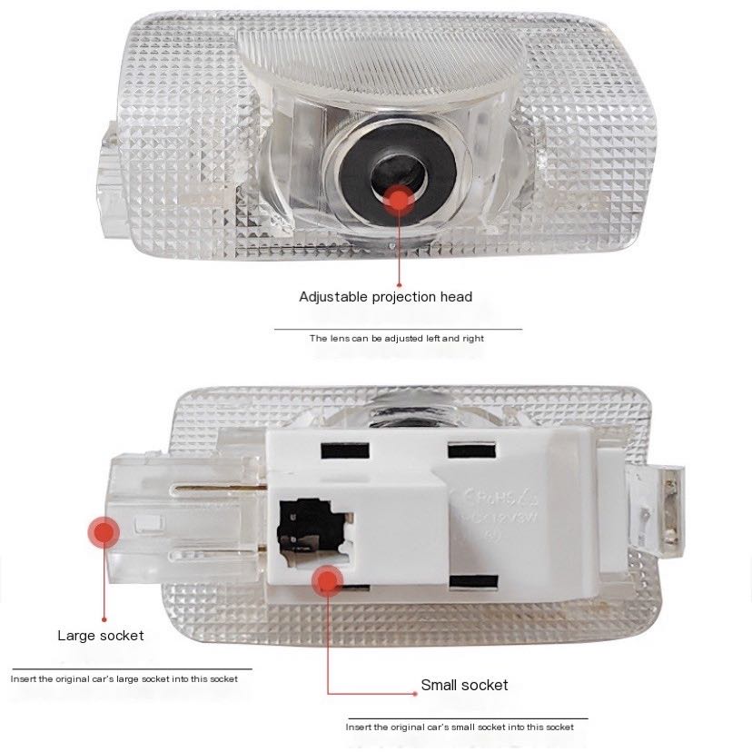 2Pcs LED Projector Lamp Car Do - Rc Hobby Nook review and price