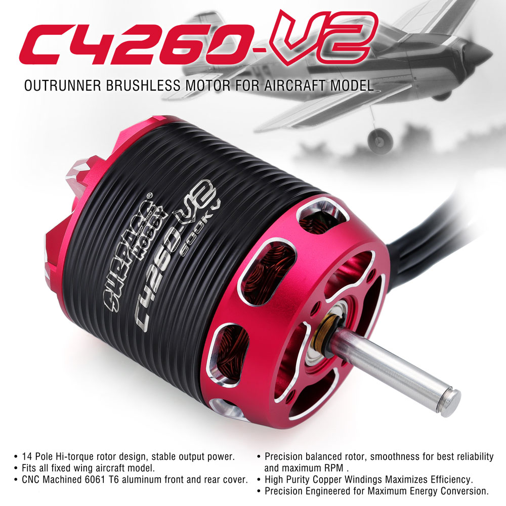 SURPASS HOBBY C4240 750KV/850K - Rc Hobby Plane review and price